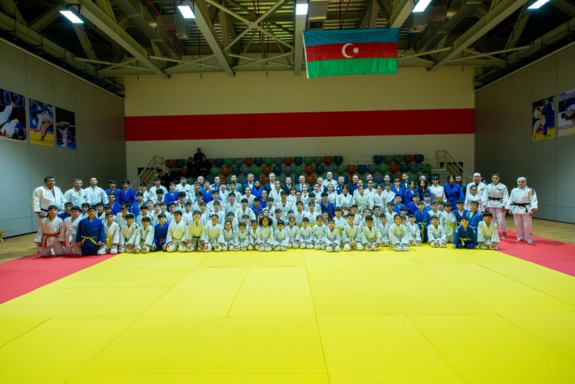 A new judo hall has opened at the Ganja Sports Palace