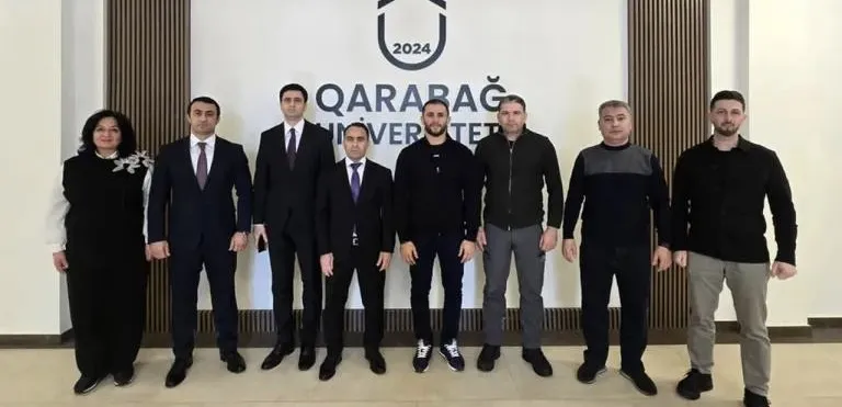 Leadership of Azerbaijan Wrestling Federation Visits Karabakh