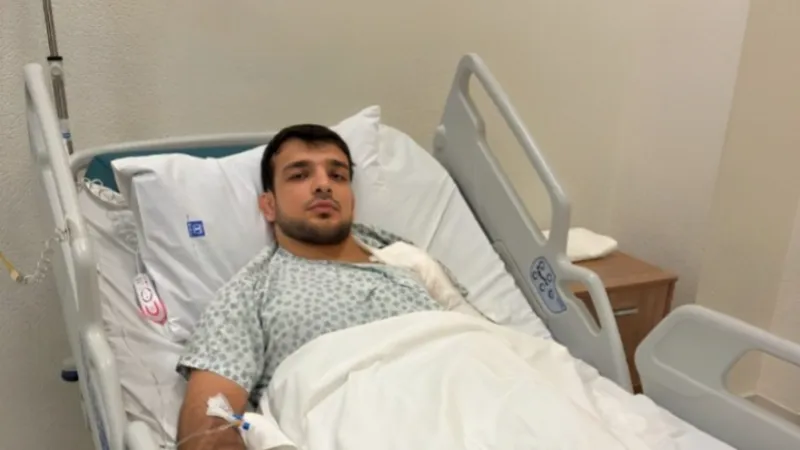 World wrestling champion undergoes surgery