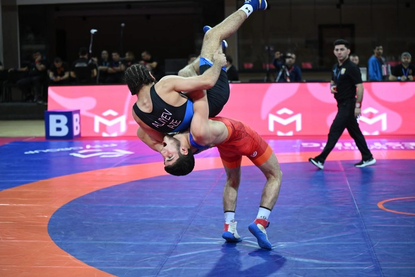 Finalists Determined for the U-20 Azerbaijan Freestyle Wrestling Championship