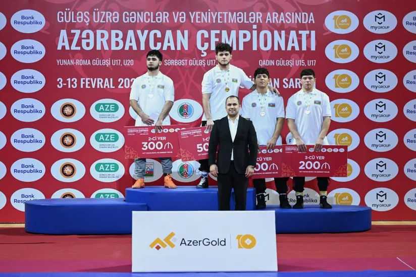 Azerbaijan U-17 Wrestling: Freestyle winners crowned in Ganja