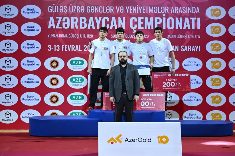 Azerbaijan U-17 Wrestling Championship in Ganja concludes