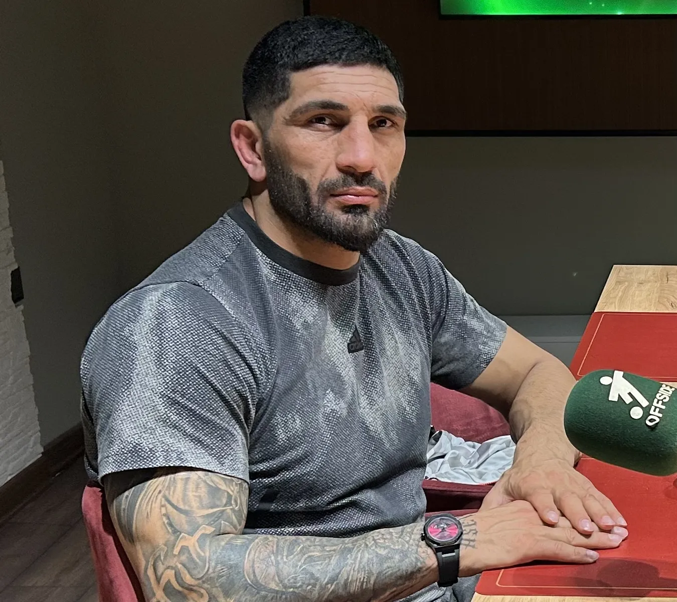 Bahram Rajabzadeh: "I fought as a laborer to represent my country"