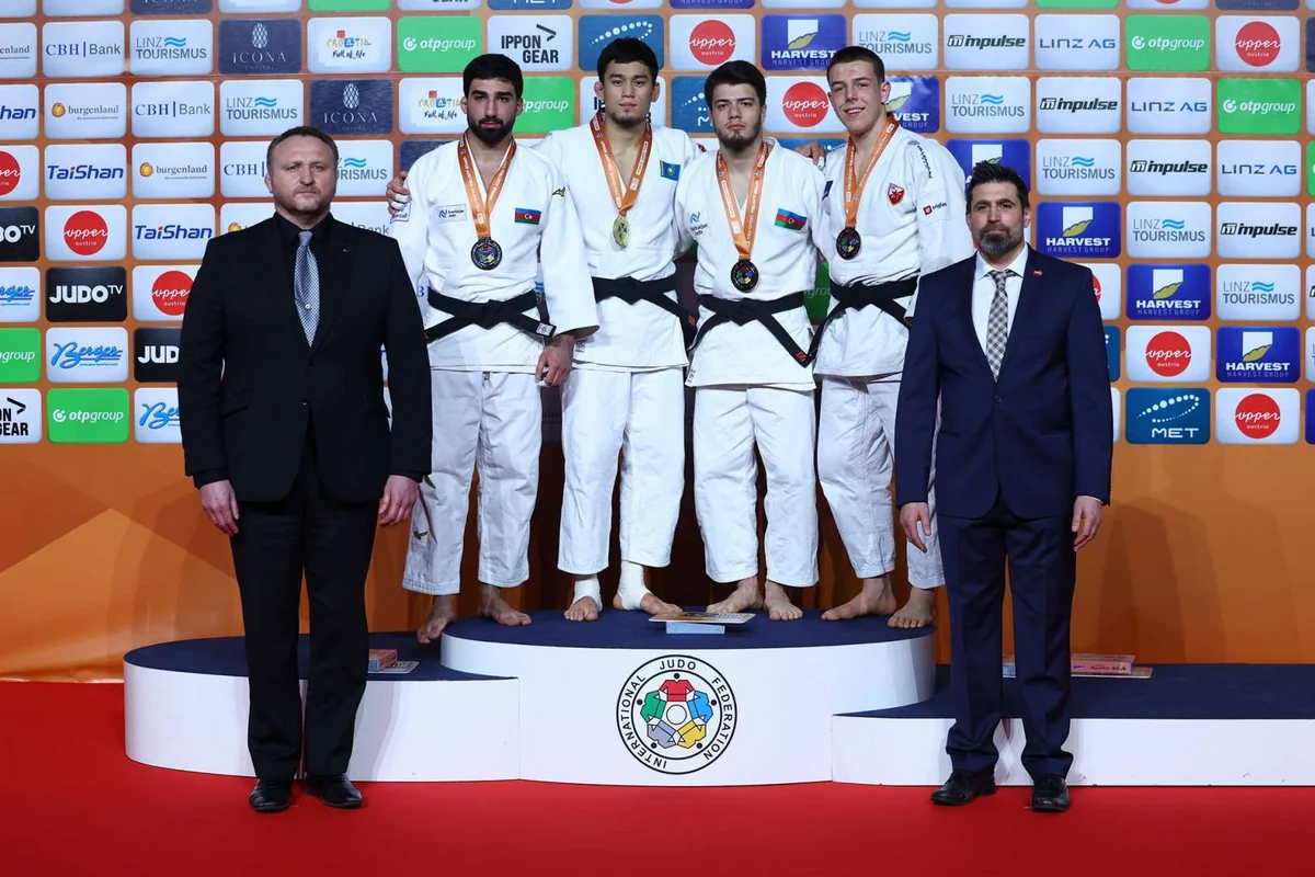 Azerbaijani Judokas Win Two More Medals at Linz Grand Prix