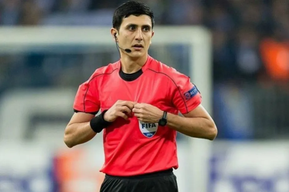 Aliyar Aghayev to officiate Crystal Palace