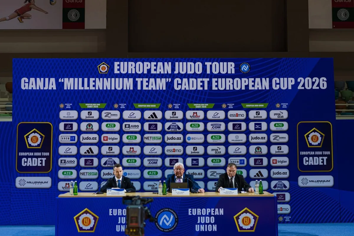 Ganja hosts draw ceremony for Cadet European Judo Cup