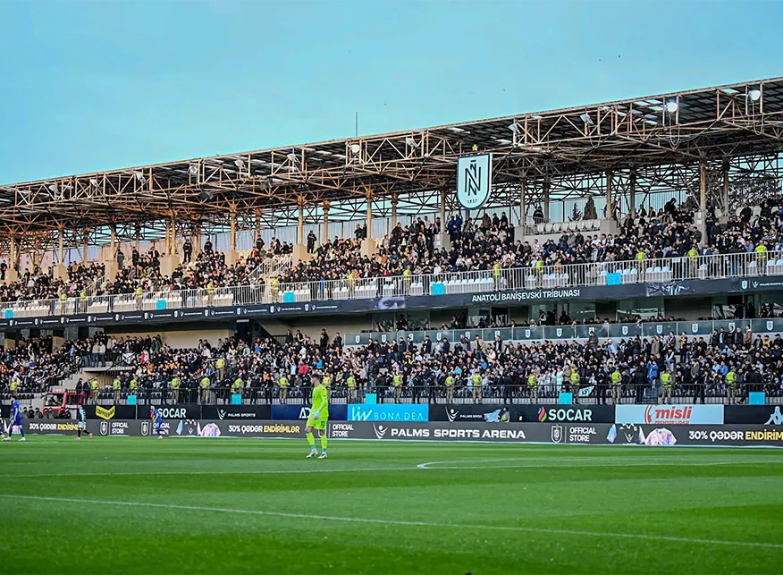 15-Year Record Broken: 9,500 Fans Attend Neftchi vs Qarabag Derby
