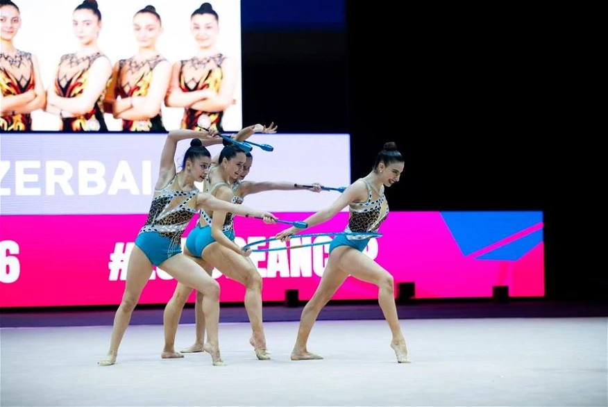 Azerbaijani gymnasts finish European Cup without medals