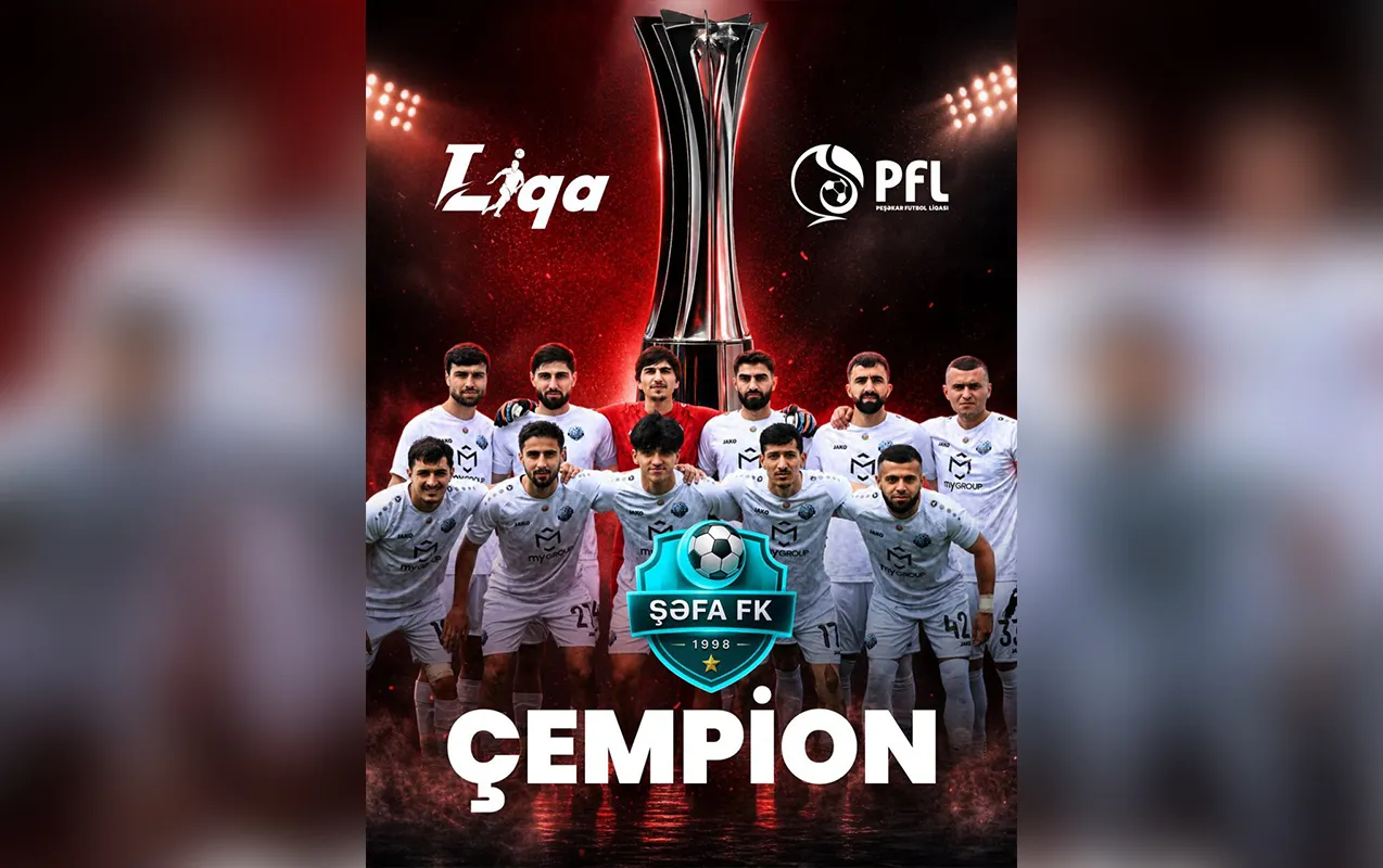 Azerbaijan First League Champions Shafa Set to Lift Trophy