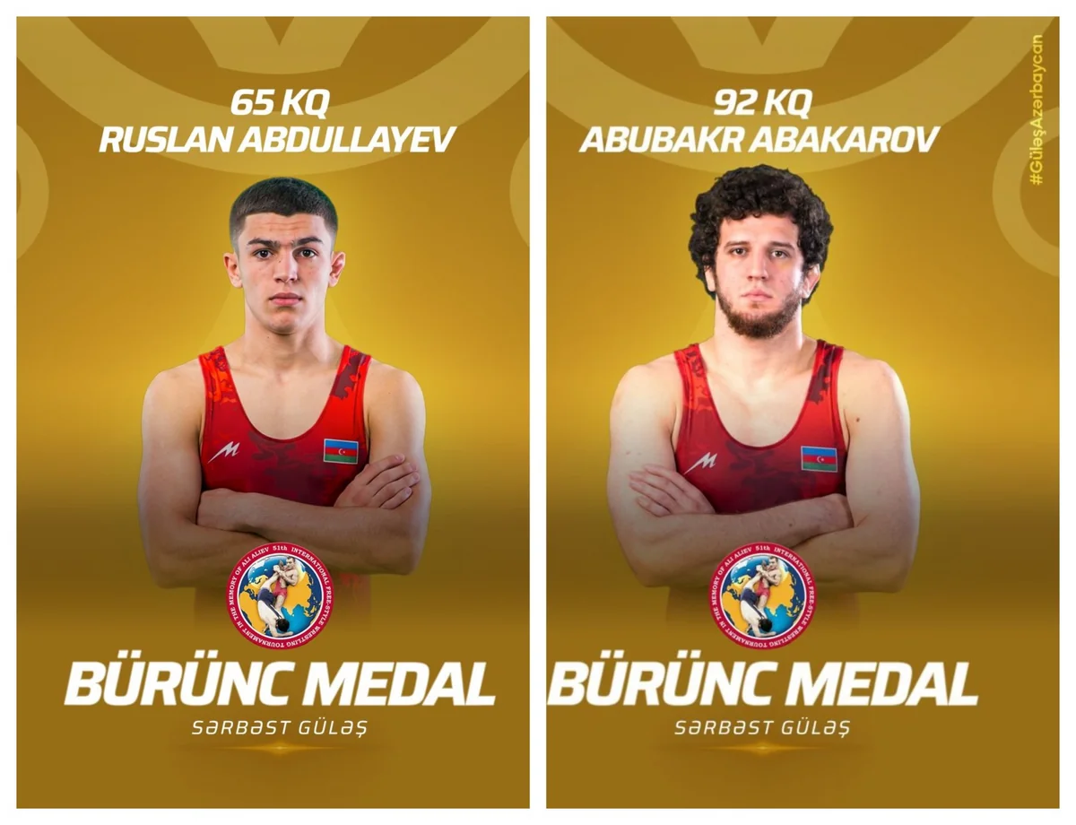 Two Bronze Medals from the National Wrestlers in Russia