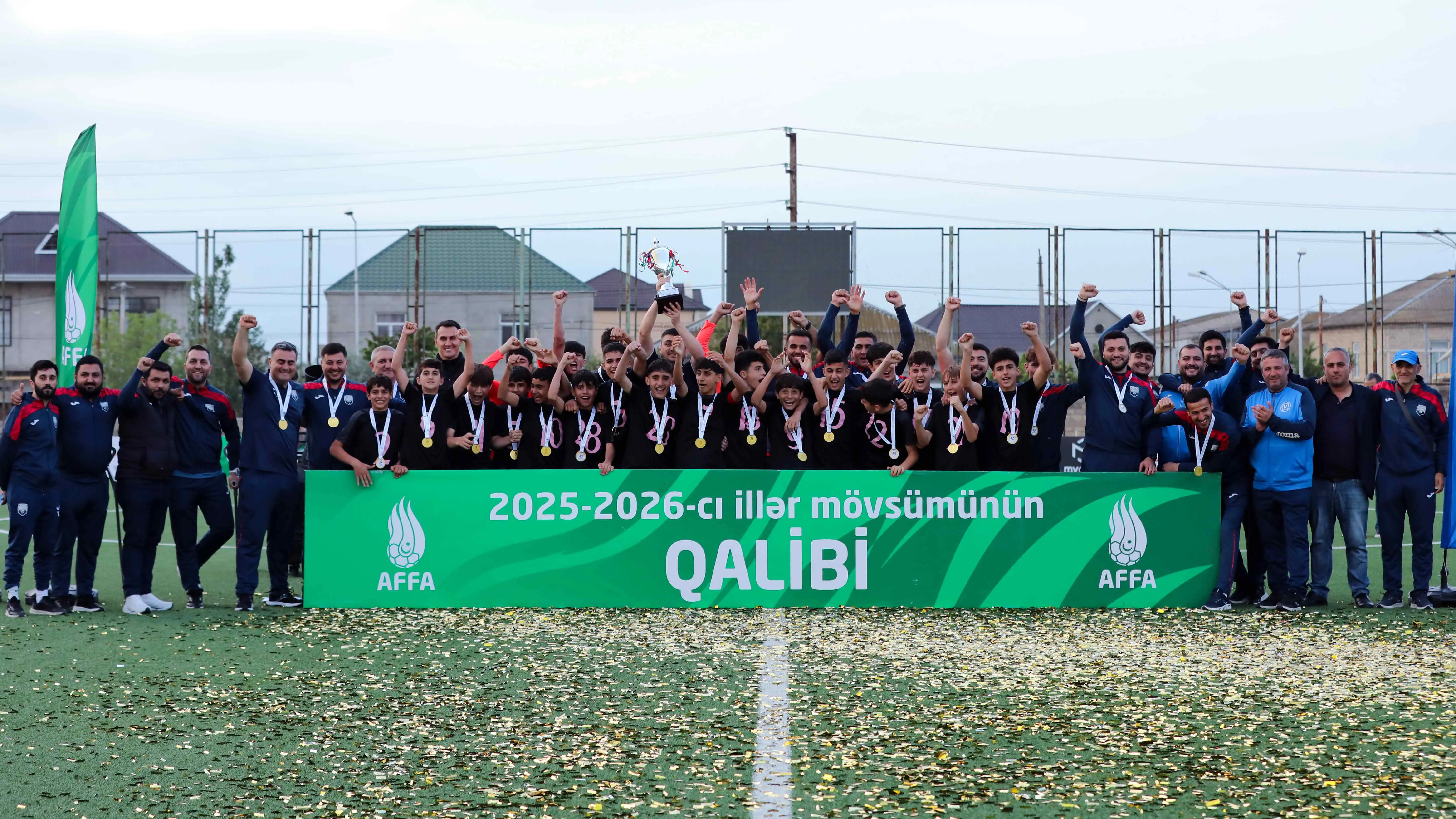 Sabah Defeats Qarabag on Penalties to Claim U-14 League Title