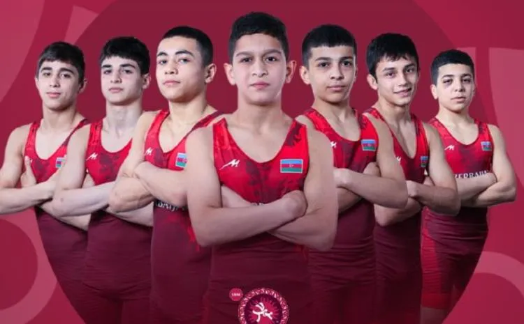 Two Azerbaijani Wrestlers Reach Finals at U-15 European Championship