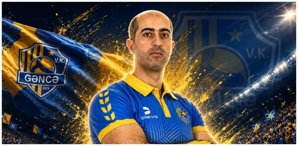 Ganja Extends Contract with Coach Khanlar Alakbarov