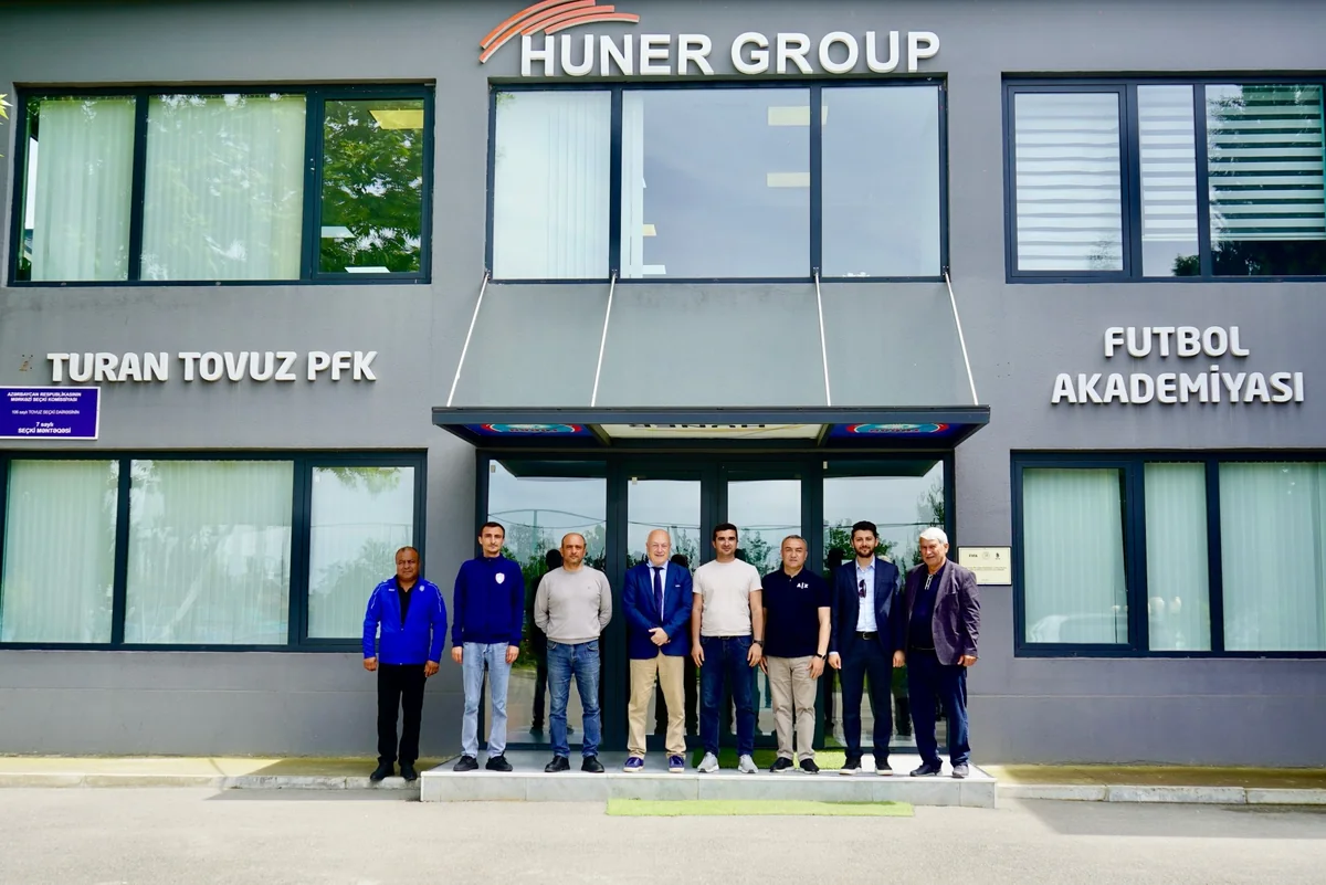 UEFA inspector inspects Tovuz City Stadium