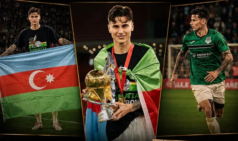 Zamig Aliyev Celebrates Championship in Albania