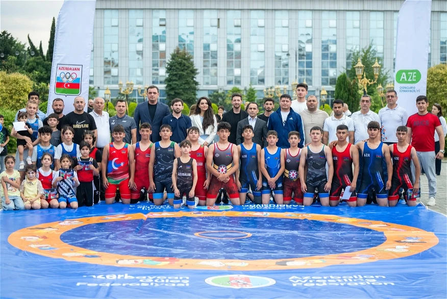 Azerbaijan Wrestling Federation Hosts Promotional Festival in Lankaran