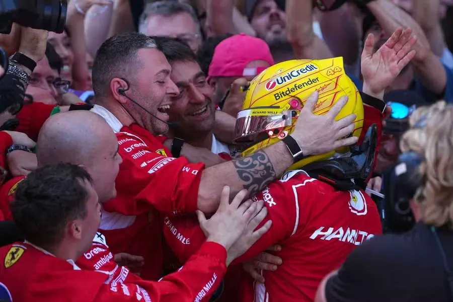 Lewis Hamilton Triumphs in Barcelona for First Victory with Ferrari
