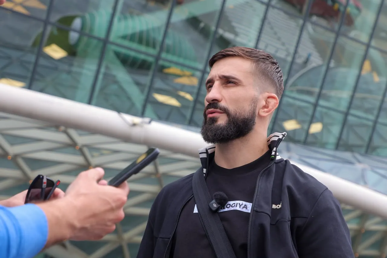 Black Wolf Returns Home Ahead of UFC Baku