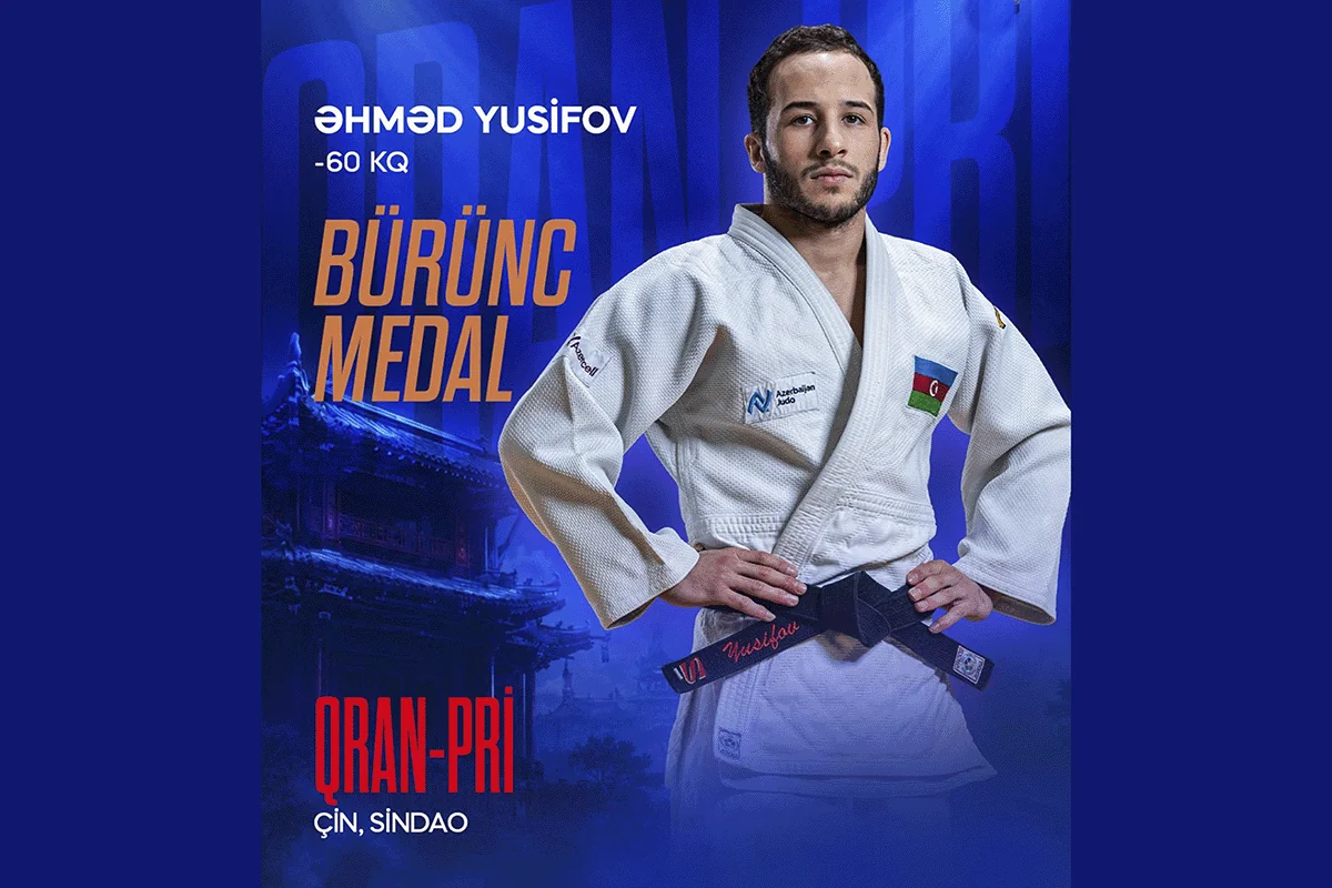 Judo Grand Prix: Ahmad Yusifov Secures Bronze in Qingdao