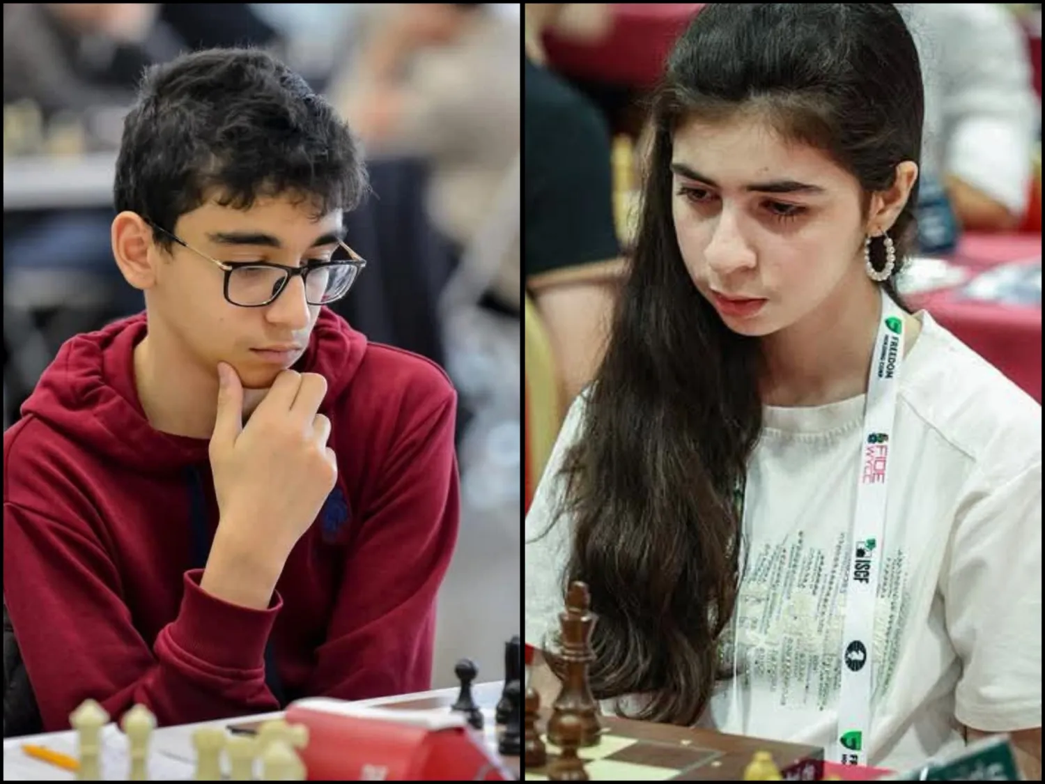 Zahra Allahverdi and Khagan Ahmad Claim World Titles