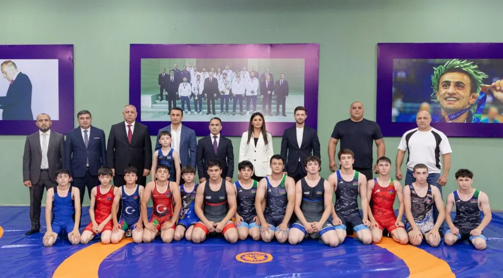 Renovated Wrestling Hall Opens in Quba