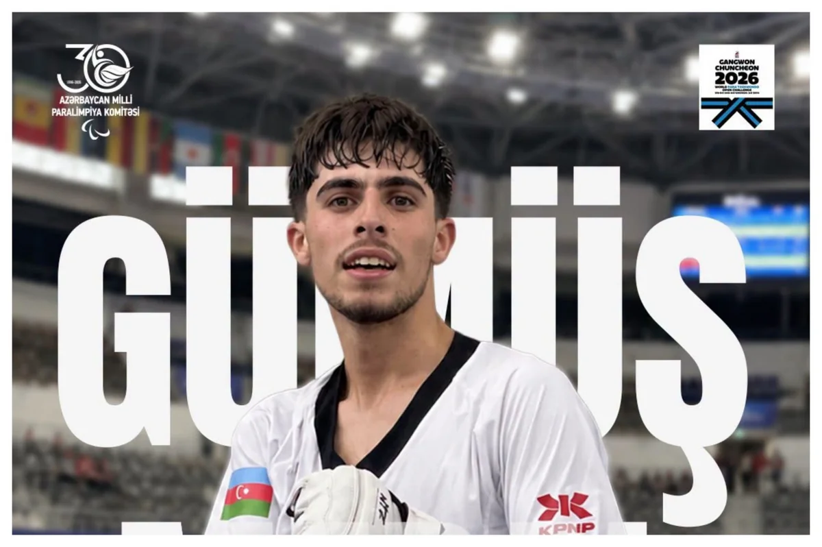 Para-Taekwondo: Sabir Zeynalov Wins Silver in South Korea