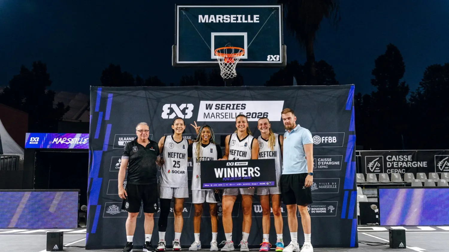 Neftchi SOCAR Begins Battle in 3x3 World Women