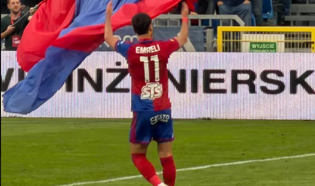 Mahir Emreli Shines on Debut for New Club Rakuv - VIDEO