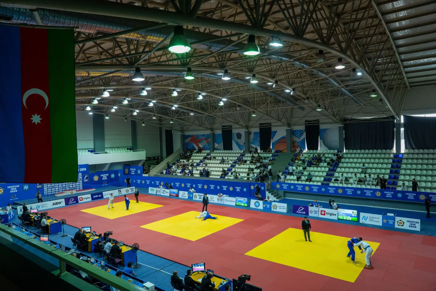 Opening Ceremony of European Judo Hopefuls Tournament Held