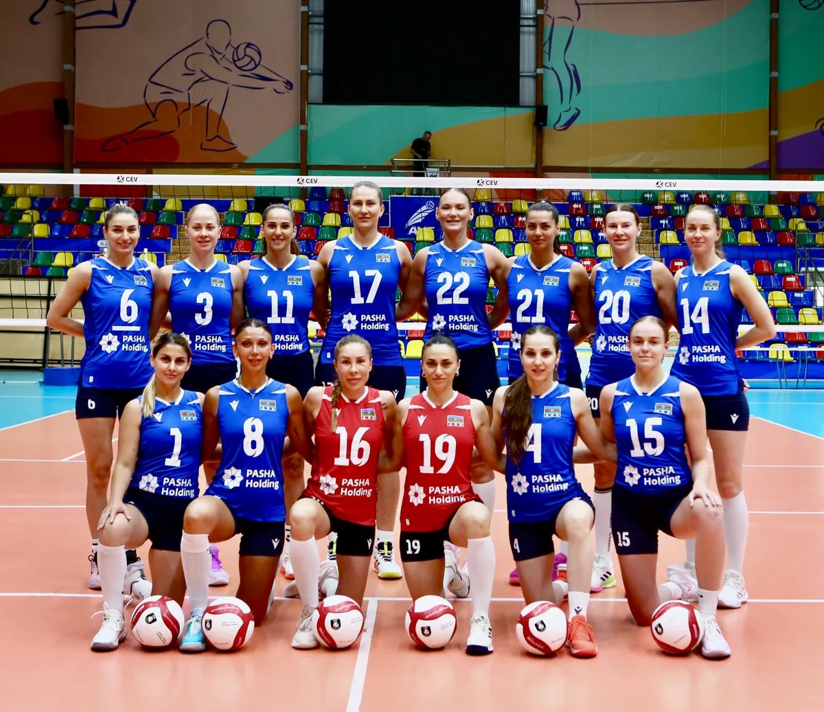 Azerbaijan Team Continues EuroVolley Prep in Greece