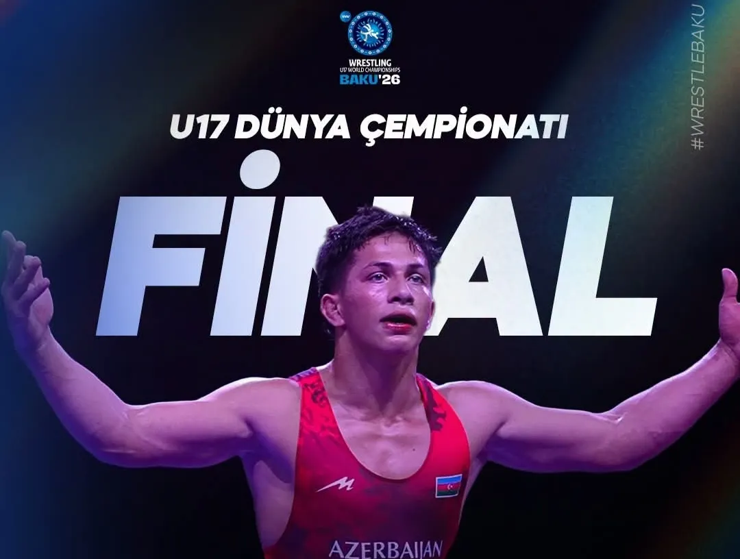 Azerbaijani Wrestler Misfahan Huseynov Reaches U17 World Championship Final