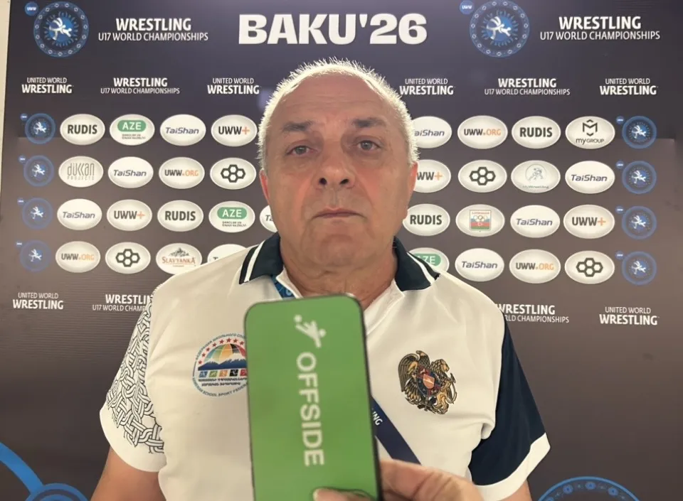 Armenian Coach Praises Organization and Fans at Baku World Championships