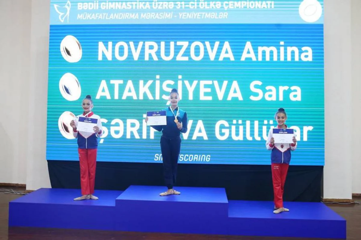 31st Azerbaijan Rhythmic Gymnastics Championship Concludes in Baku