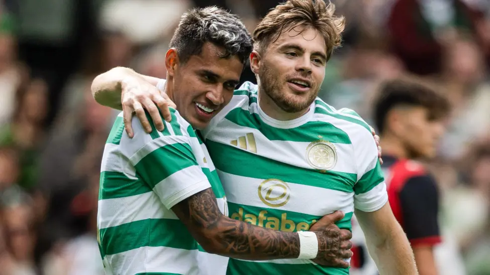 Duran Scores First Official Goal for Celtic - VIDEO