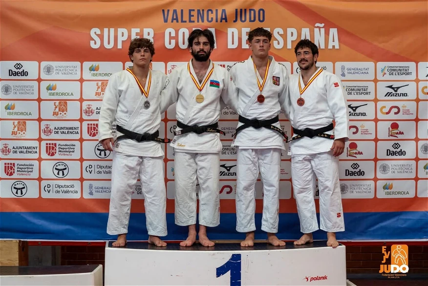Azerbaijani Judo Fighters Claim Gold at Spanish Supercup