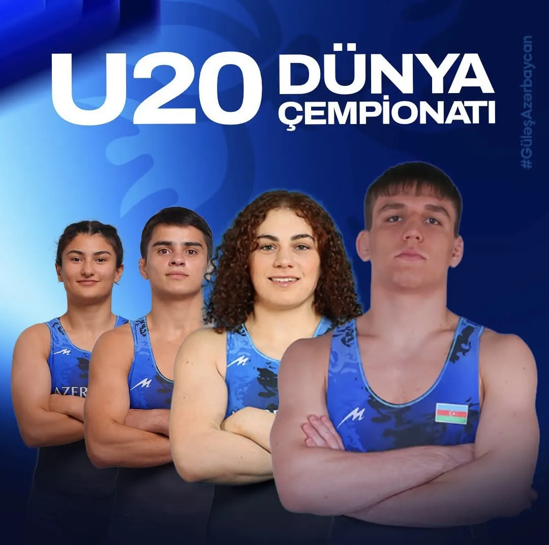 Three Azerbaijani Wrestlers Reach World Championship Semi-Finals
