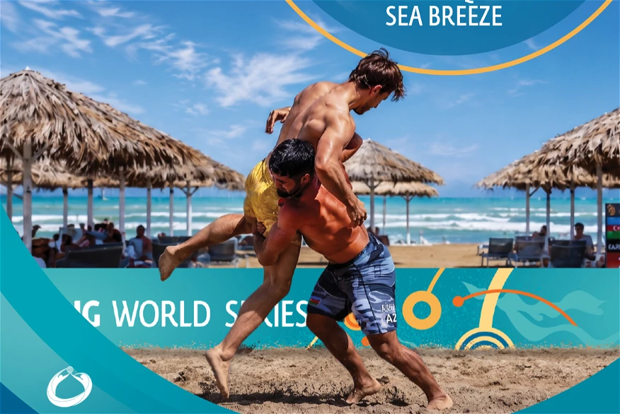Baku Prepares for World-Class Beach Wrestling Event