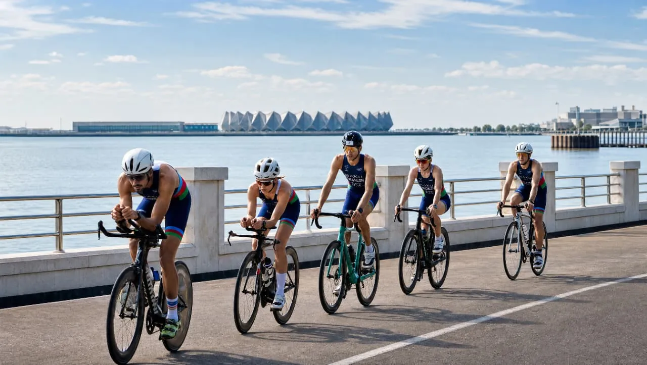 Baku Prepares for Prestigious Alufar IRONMAN 70.3 Triathlon