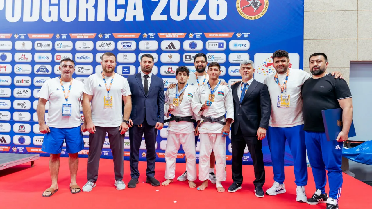 Judo: Ayxan Mirzazade and Mohammad Musayev Become European Champions