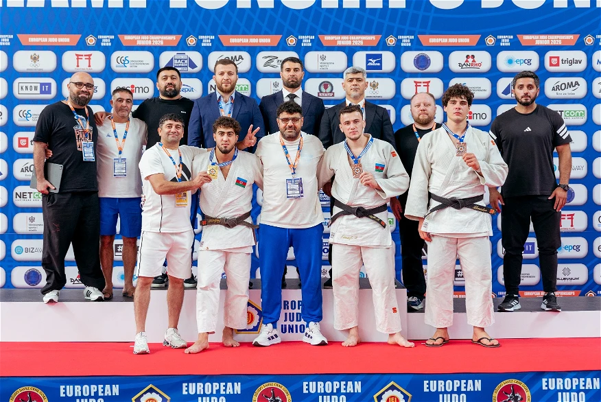 European Junior Championships: Azerbaijan claims 5 medals in Podgorica
