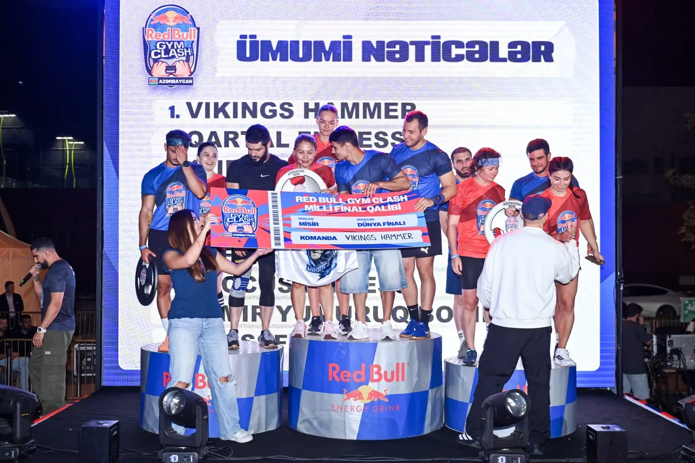 Baku Hosts World Final: Winner of Red Bull Gym Clash Announced
