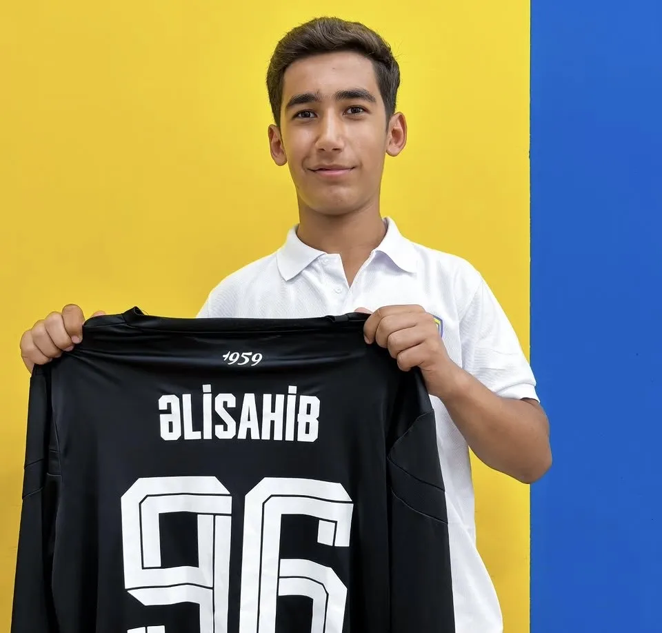 Kəpəz Signs 15-Year-Old Goalkeeper Əlisahib Əliyev to Professional Contract