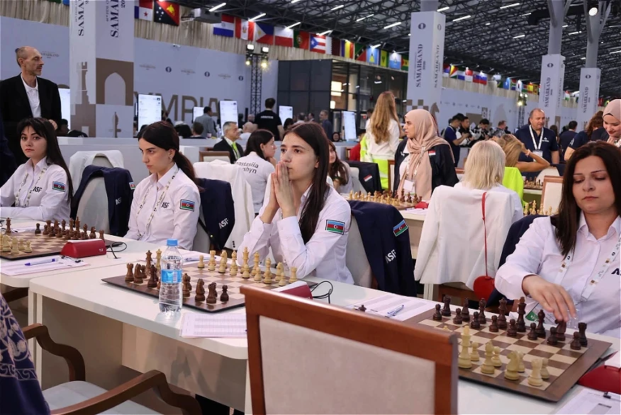 World Chess Olympiad: Azerbaijan Face Argentina and Kazakhstan in Round 6