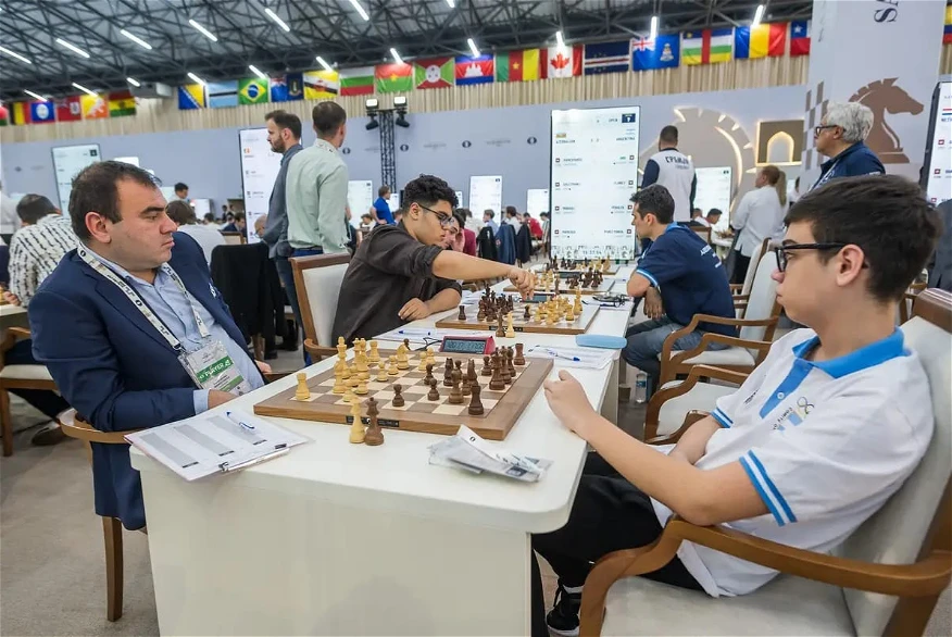 Azerbaijan Teams Compete in Samarkand at the 46th World Chess Olympiad