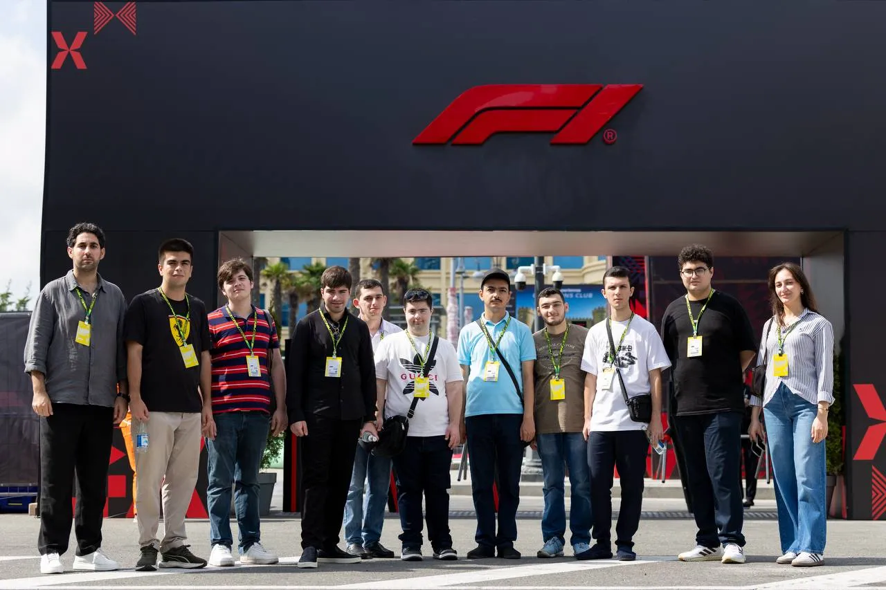 Special Tour for Autistic Youths at the Azerbaijan Grand Prix