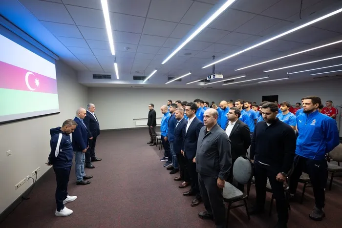 AFFA Leadership and National Team Honour Our Martyrs in Kaunas