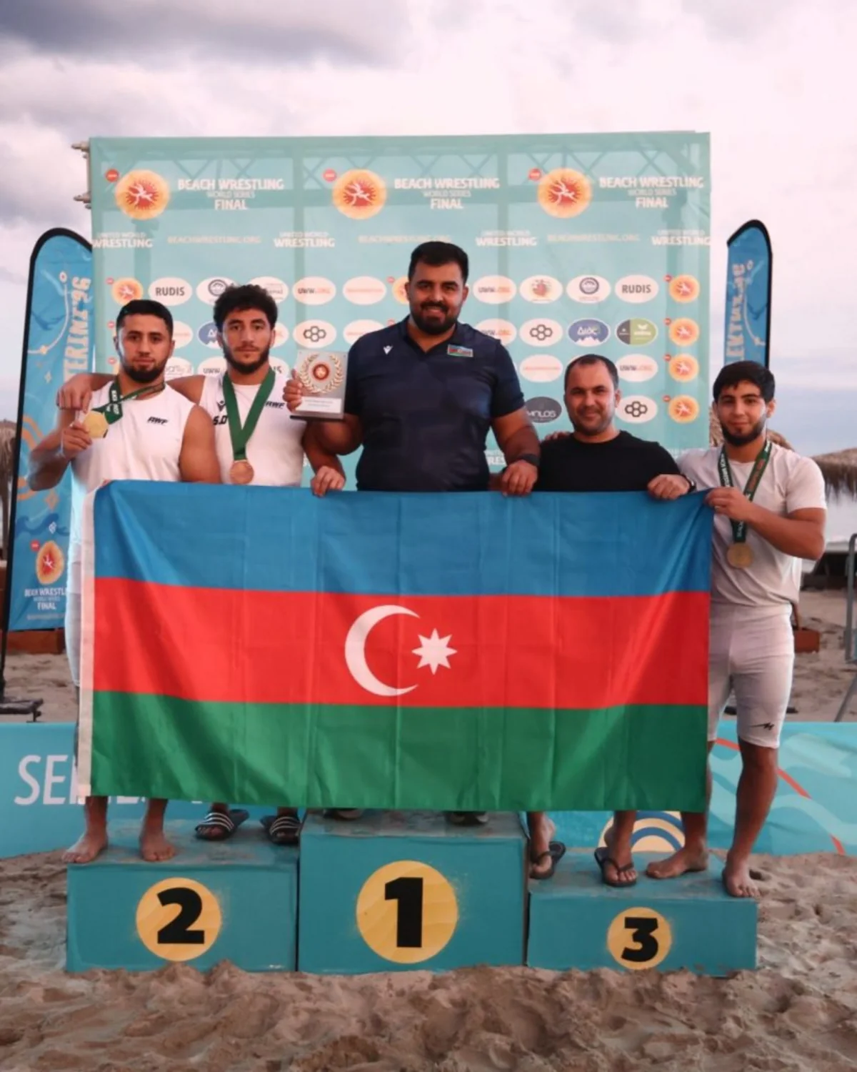 Azerbaijan Beach Wrestling Team Crowned World Number One