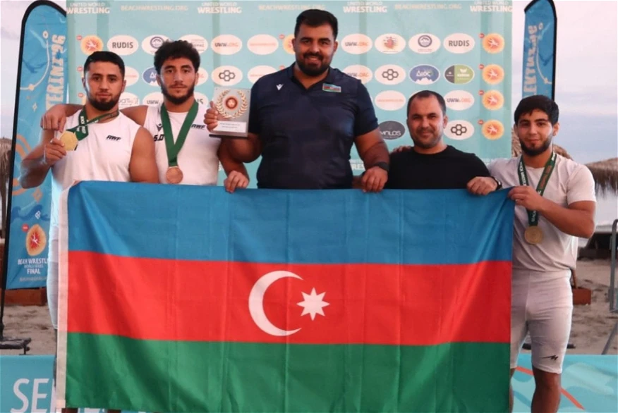 Azerbaijan Crowned Beach Wrestling World Champions in Historic Victory