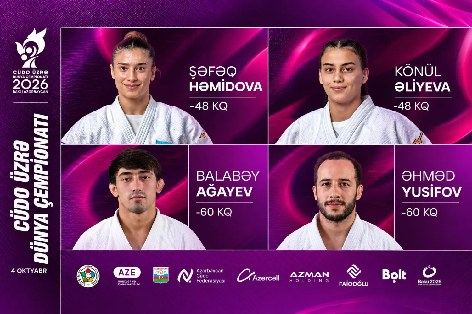 World Judo Championship Kicks Off in Baku