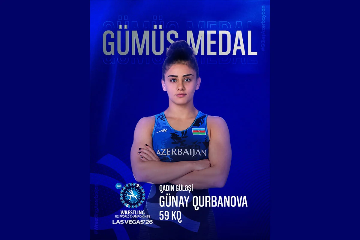 Gunay Gurbanova Wins Silver Medal at U-23 World Championship